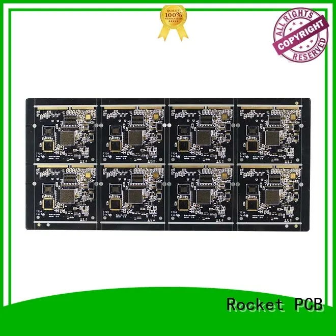 Rocket PCB plated gold finger pcb connector import 1