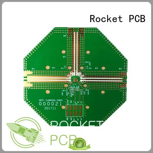 Hybrid PCB Mixed structure PCB and rogers pcb rogers4350+FR5 1