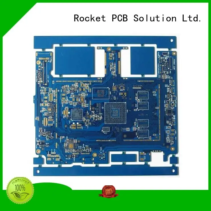 pcb manufacturing laser hole interior electronics Rocket PCB 1