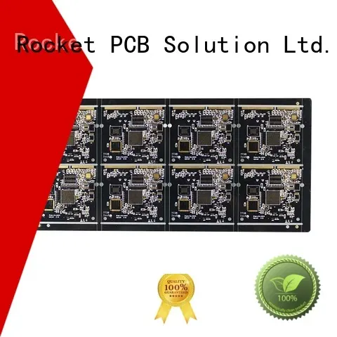 Rocket PCB highly-rated gold finger pcb staged for import 1
