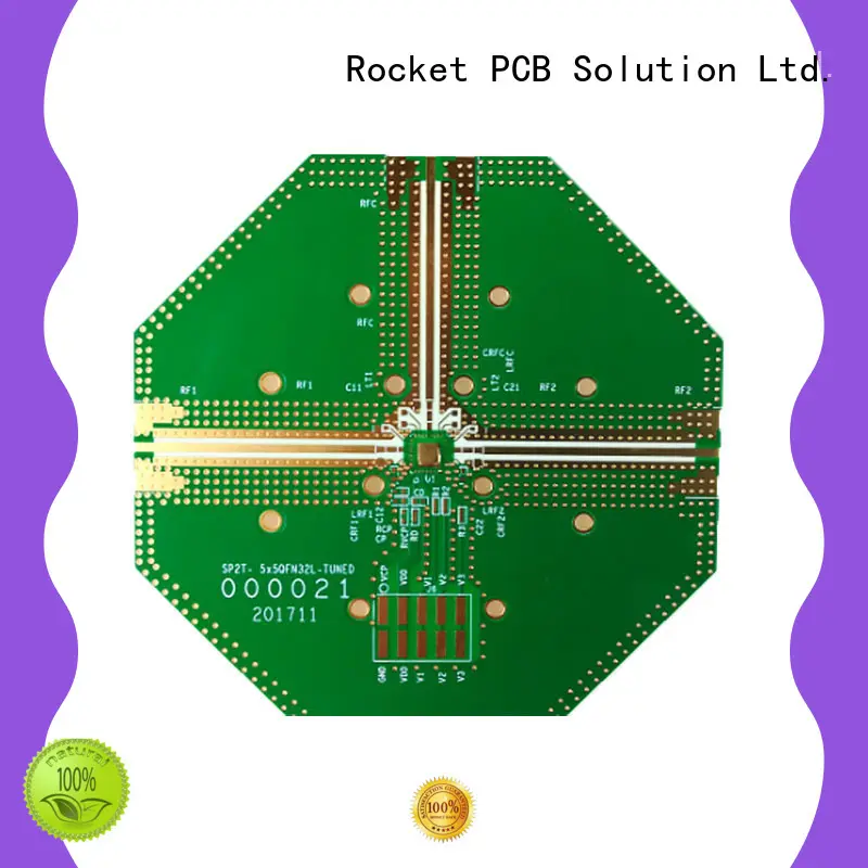 Rocket PCB production rogers pcb structure for electronics 1