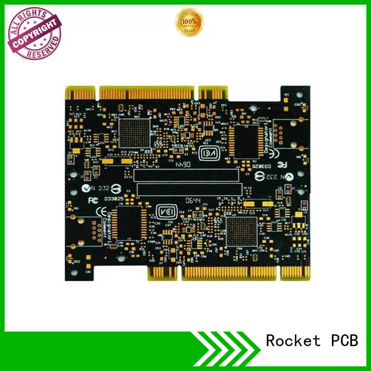 Rocket PCB optional gold column edge for wholesale 1