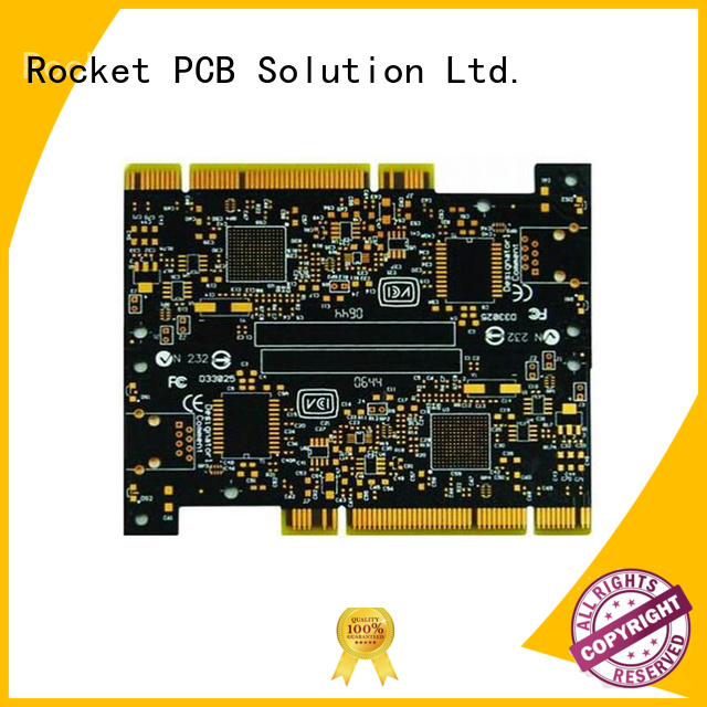 Rocket PCB optional golden finger pcb edge for wholesale 1