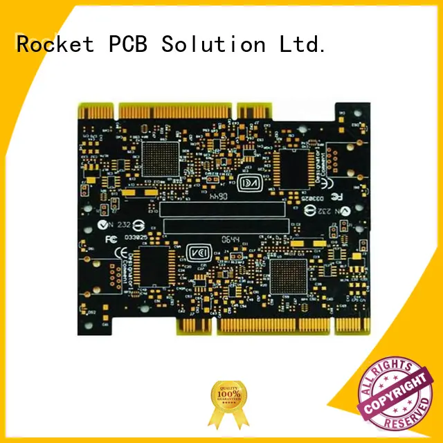 Rocket PCB optional golden finger pcb edge for wholesale 1