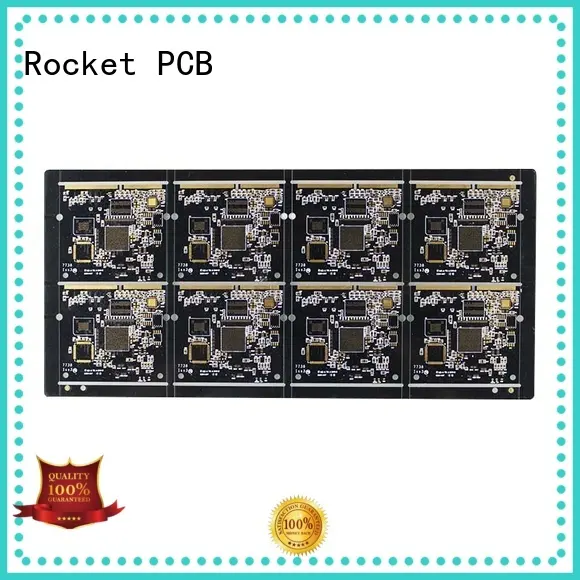 Rocket PCB plated gold column plating for wholesale 1