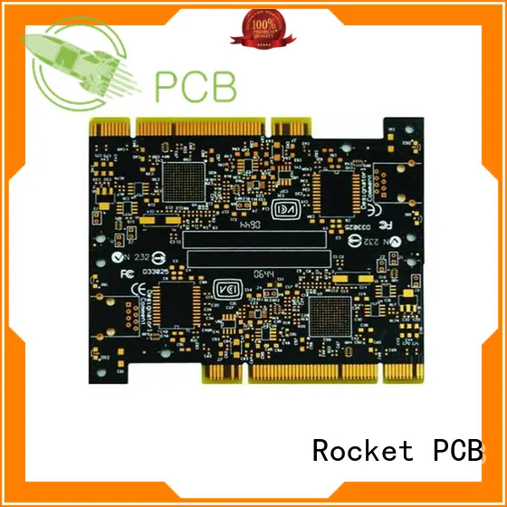 Rocket PCB at discount gold bonding finger pcb edge for import 1