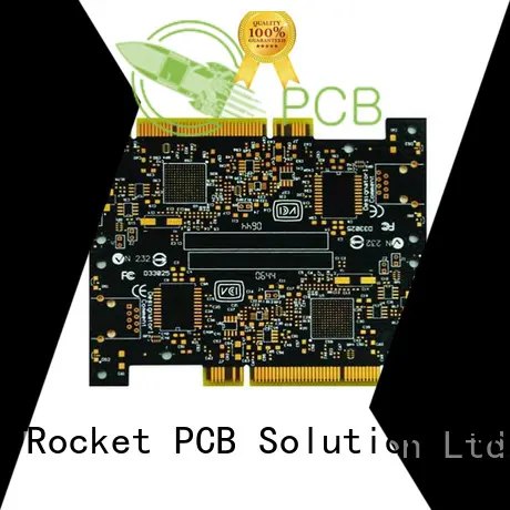 Rocket PCB optional gold column finger for import 1