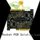 Rocket PCB optional gold column finger for import 1