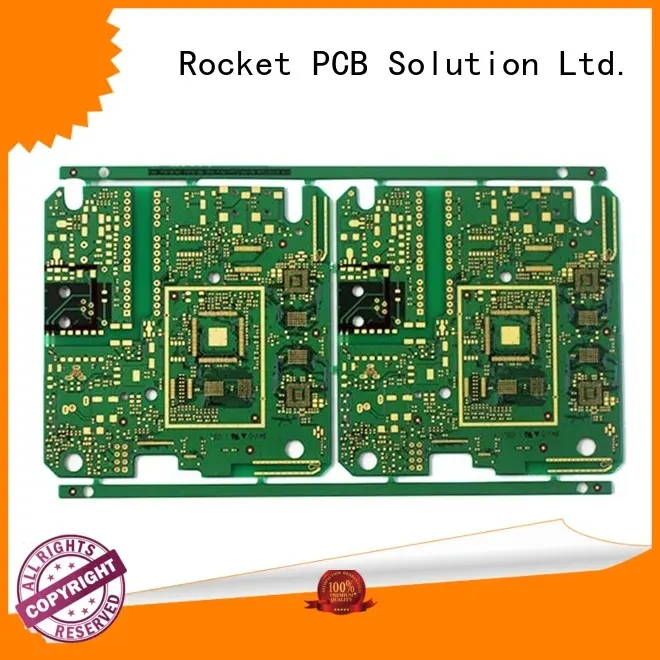 Rocket PCB stagger double layer pcb 1
