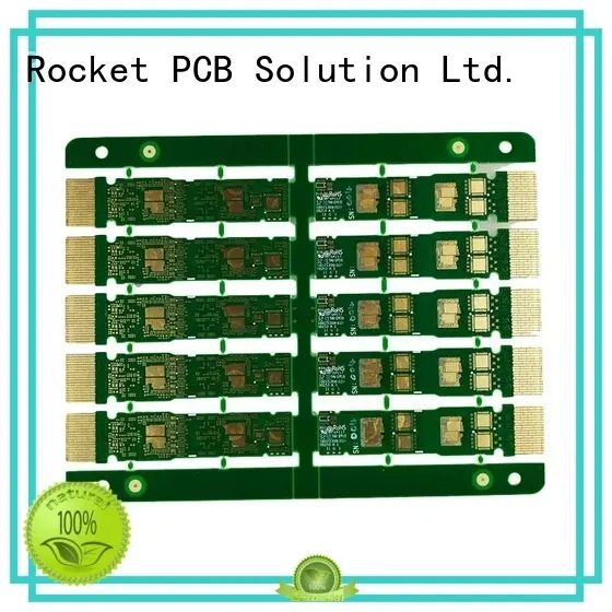 Rocket PCB optional golden finger pcb staged for import 1