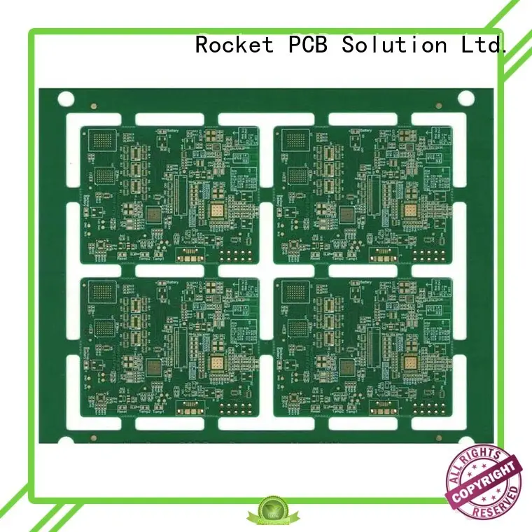 Rocket PCB manufacturing pcb hdi laser hole wide usage 1