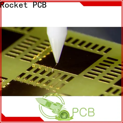 Rocket PCB gold wire bonding services bulk fabrication for digital device 1