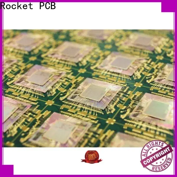 wholesale simple pcb board gold wire for electronics 1