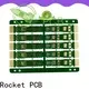 Rocket PCB optional plated holes fingers for wholesale 1