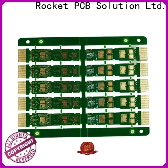 Rocket PCB gold equal length fingers for wholesale 1