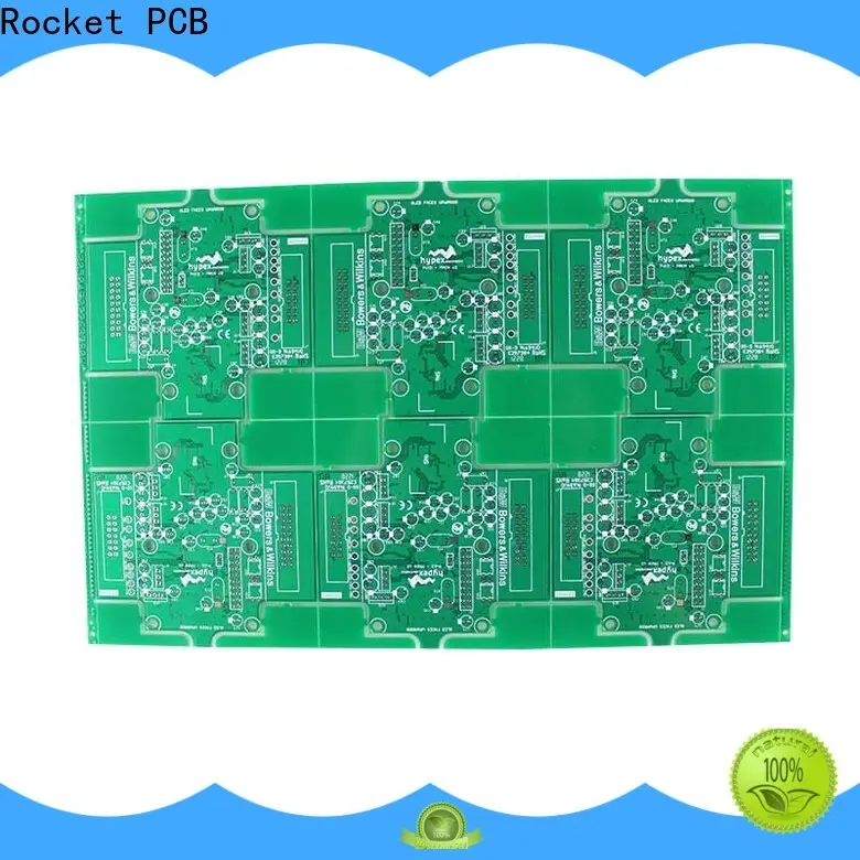Rocket PCB quick double sided printed circuit board turn around consumer security 1