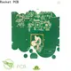 Rocket PCB structure material pcb material for digital product 1
