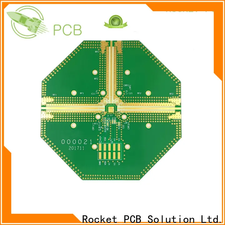 Rocket PCB hybrid rf applications production for electronics 1