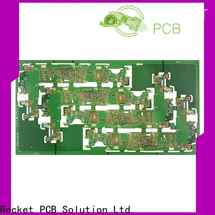 Rocket PCB stagger double layer pcb layer 1
