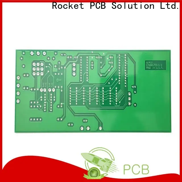 Rocket PCB double single sided circuit board turn around consumer security 1