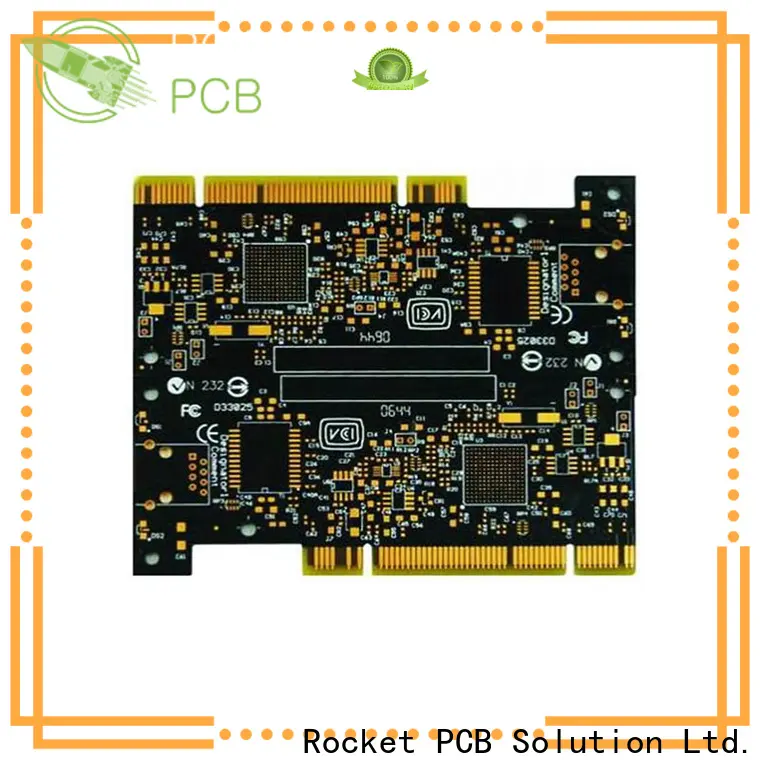 Rocket PCB optional gold column plating for import 1