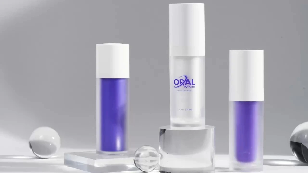 Custom Purple Color Corrector Toothpaste OEM 1