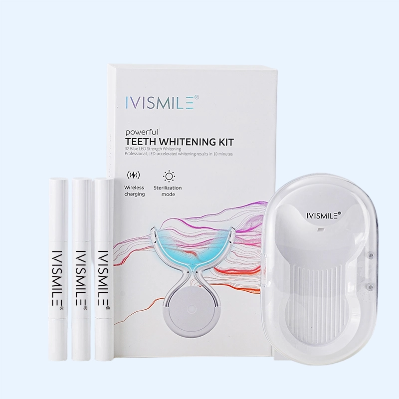 Private Label 32 LED Teeth Whitening Kit with UV Case 1
