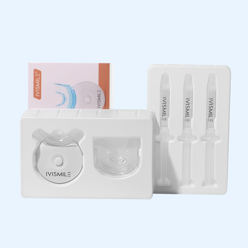 Kit de blanchiment dentaire à piles en gros avec lumière LED 1