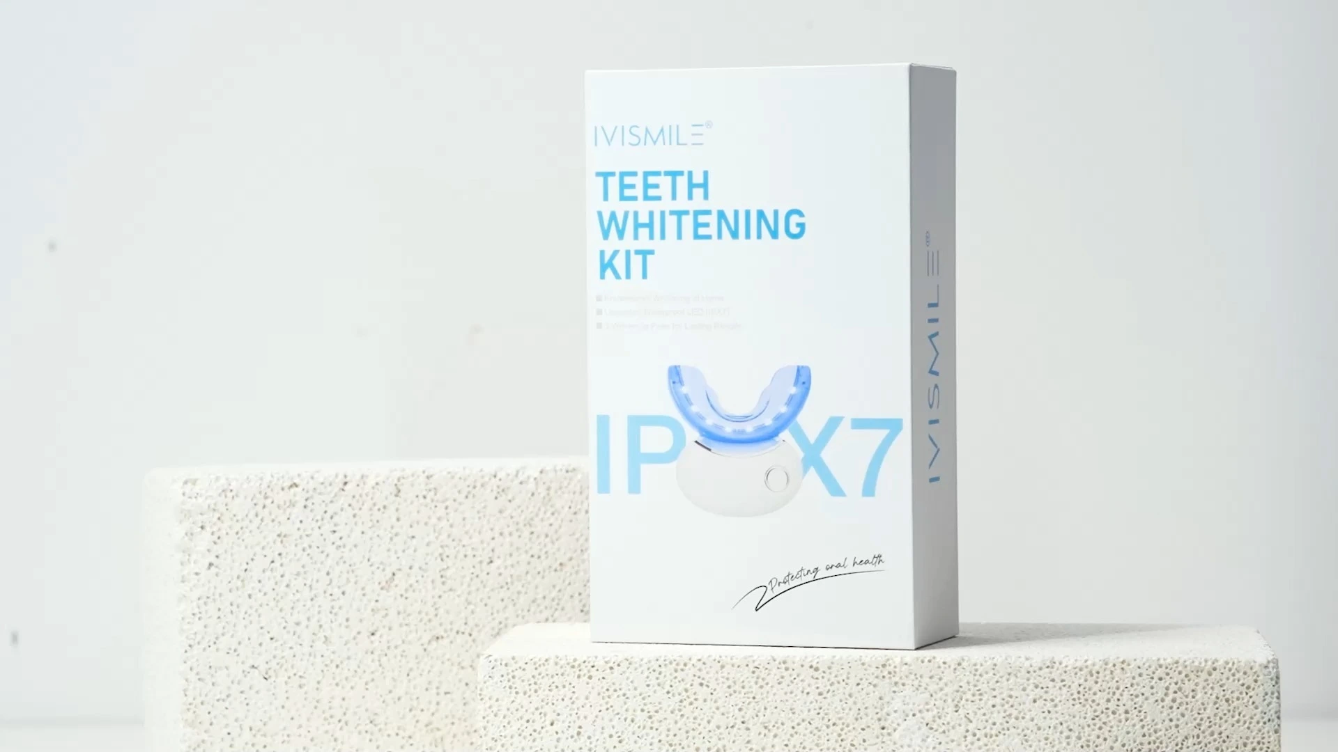 Custom Logo 32 LED Dual Light Teeth Whitening Kit 1