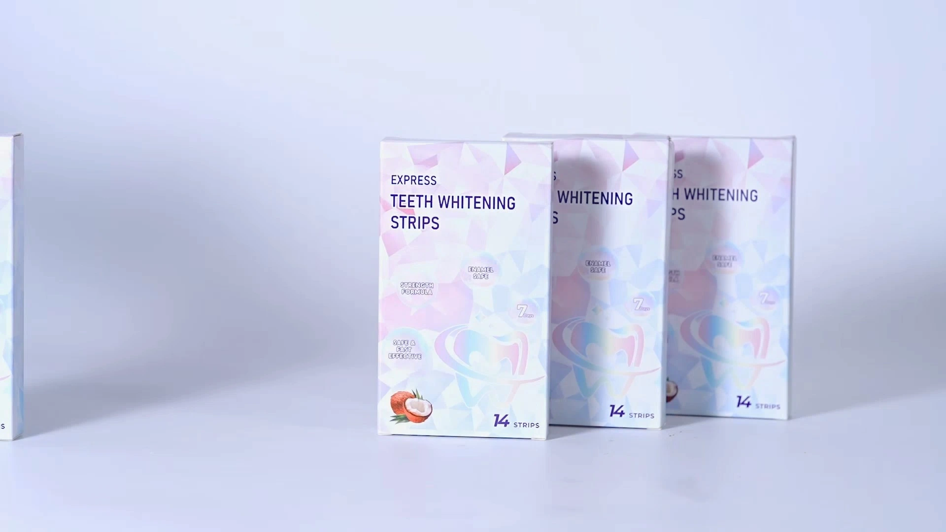 7-Pack 6% HP Express Teeth Whitening Strips - Private Label OEM 1