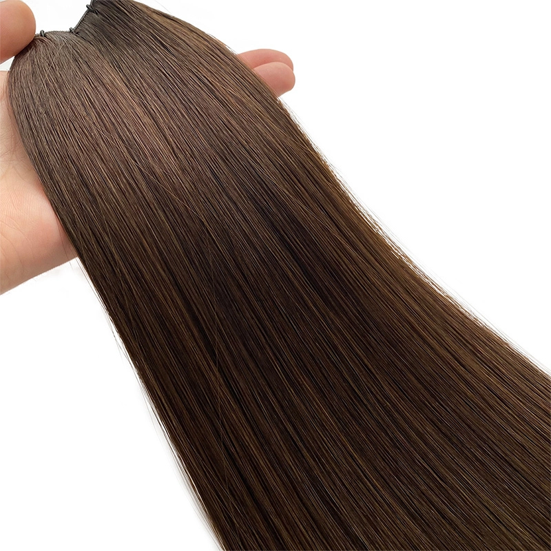 Genius Weft Straight 2 Color Human Hair Extensions 1