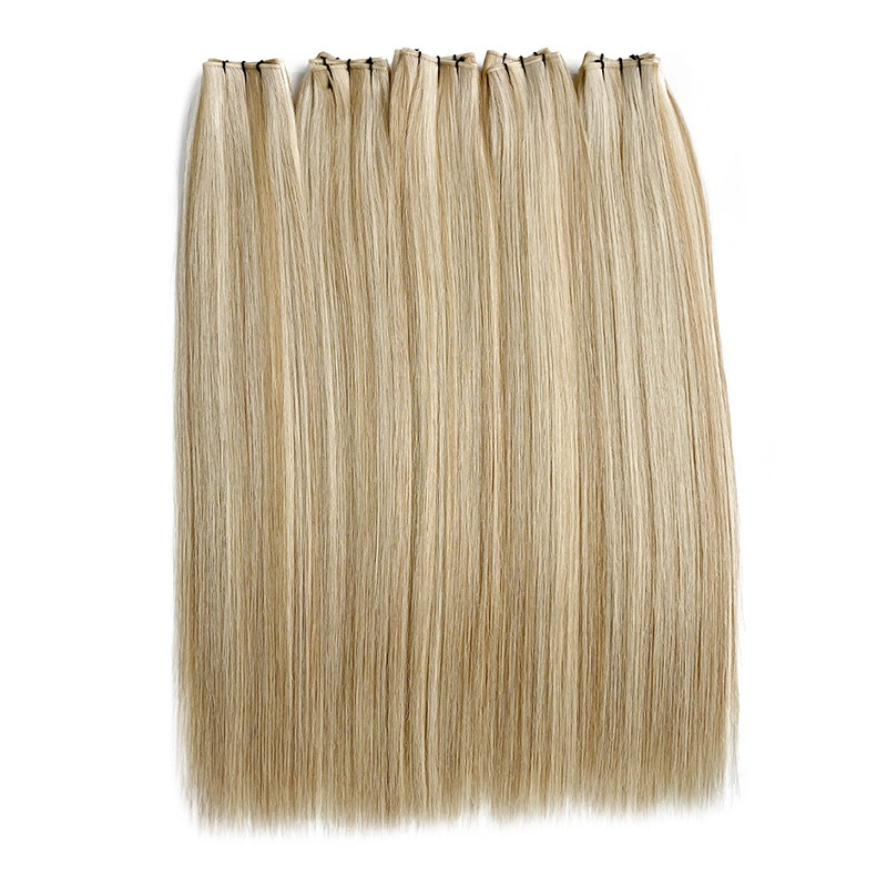 Genius Weft Straight 613/18 Color Human Hair Extensions 1