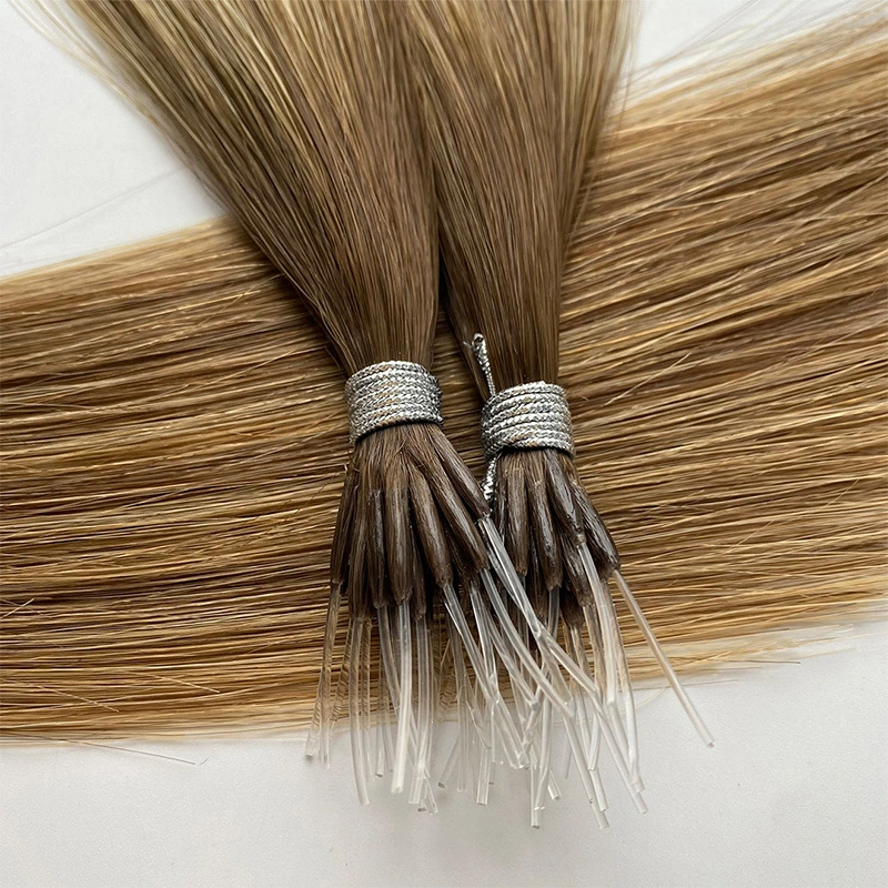 Nano Tip Hair Straight Tientsin Color Human Hair Extensions 1