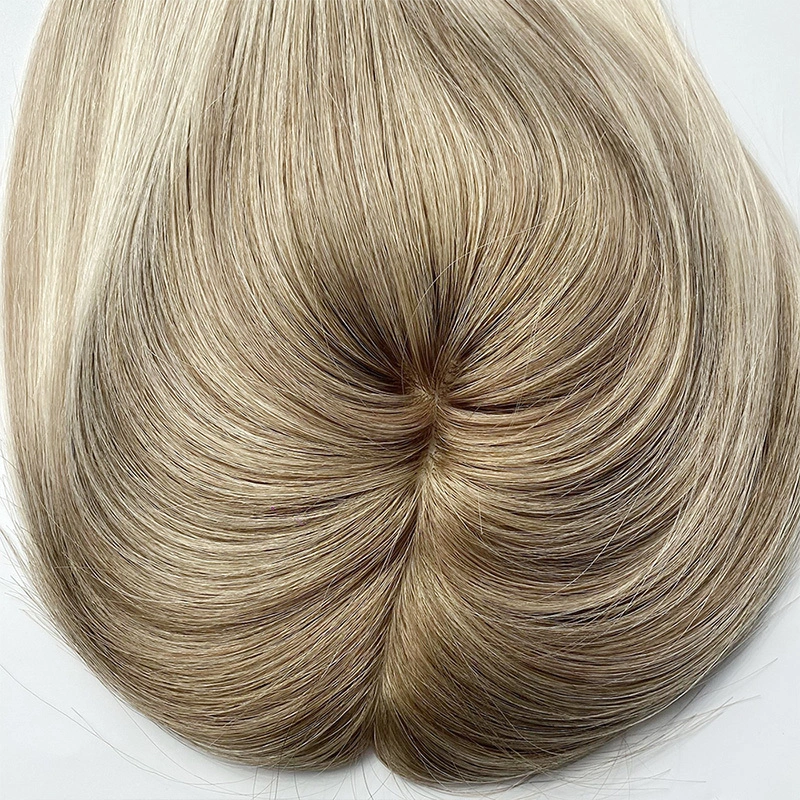 Silk Topper Straight TsingTao Color Human Hair Topper 1