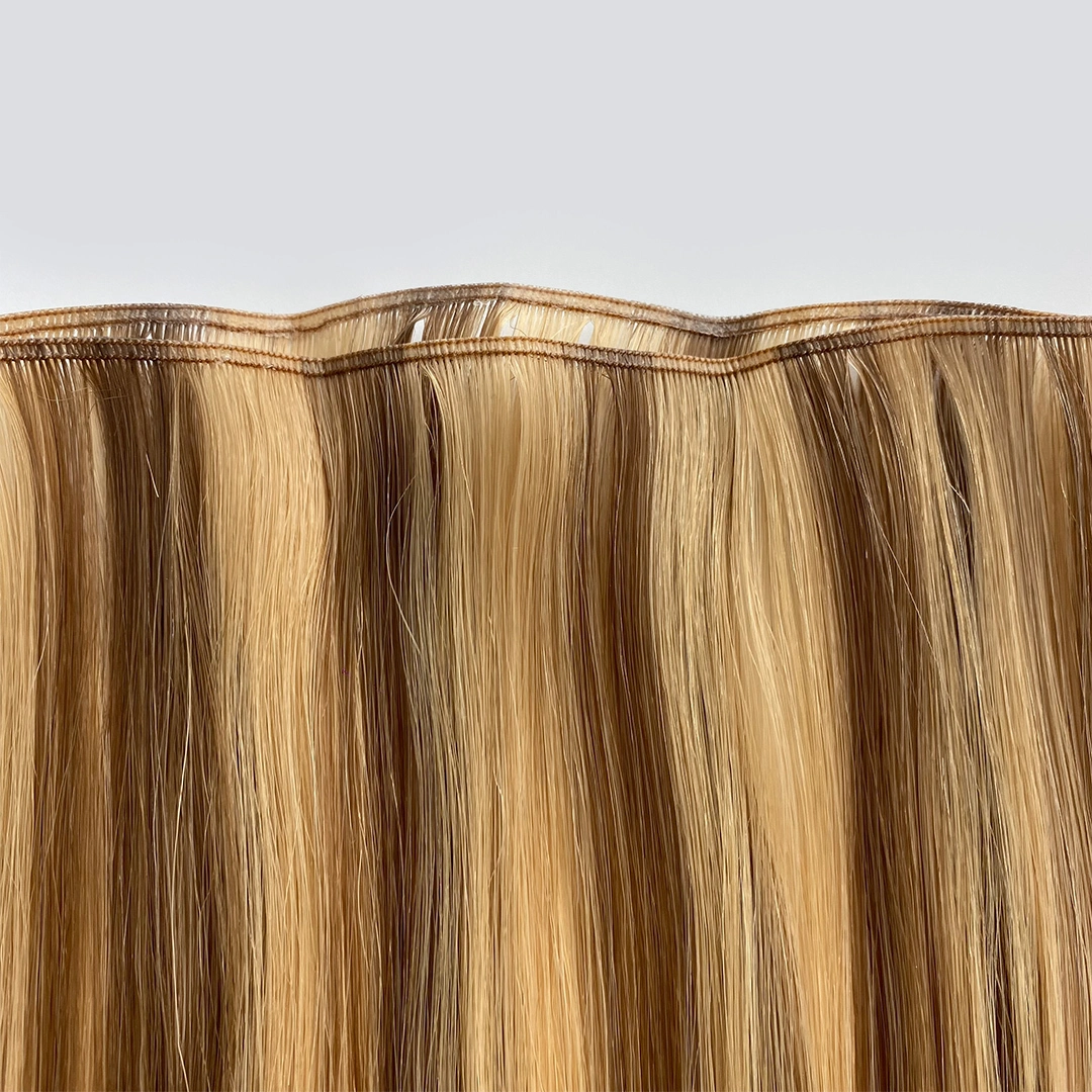 Genius Weft Straight 6/24 Color Human Hair Extensions  | HaiYi Hair 1