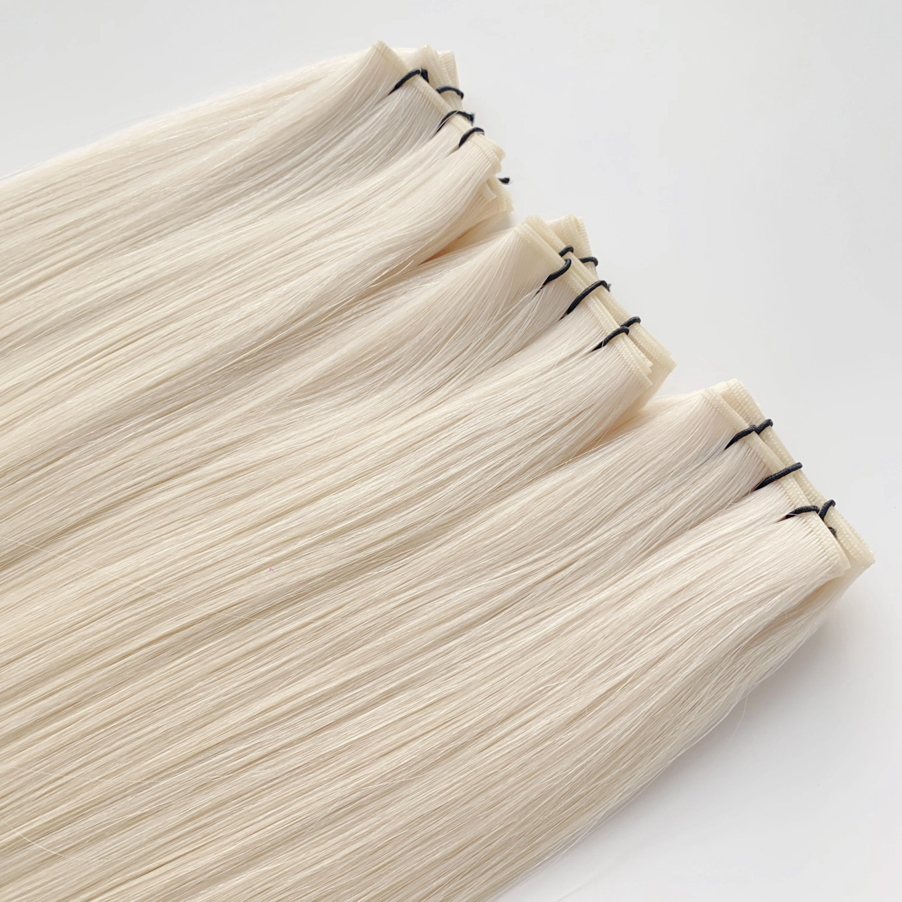 Genius Weft Straight 60 Color Human Hair Extensions  | HaiYi Hair-1792739360965169 1