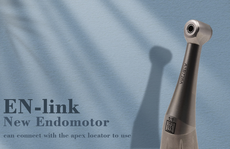 WISEDENT- EN-link 1:1 endomotor which can connect to  Apex locator to use together 7