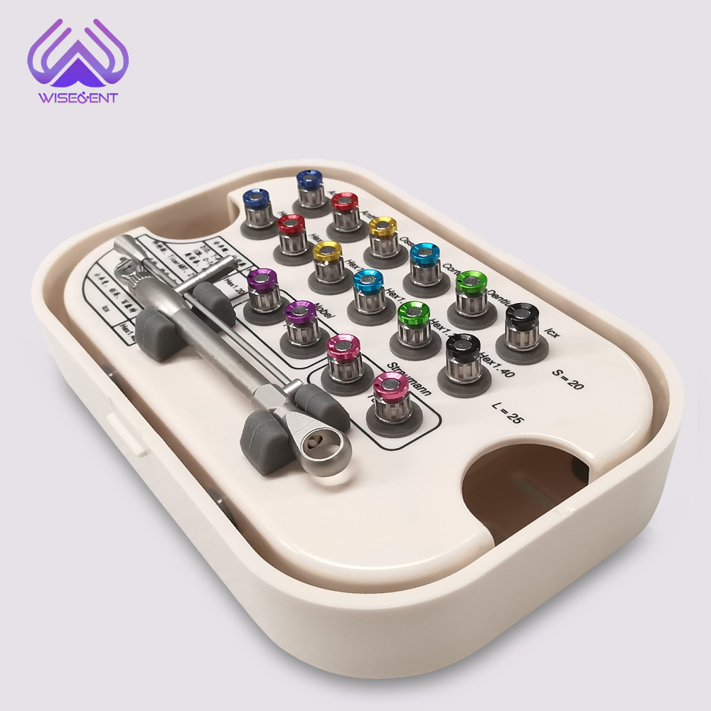 WISEDENT - Dental Implant Torque Wrench Kit Univesal Implant Prosthetic For Implant Surgical BR-412T-1 13