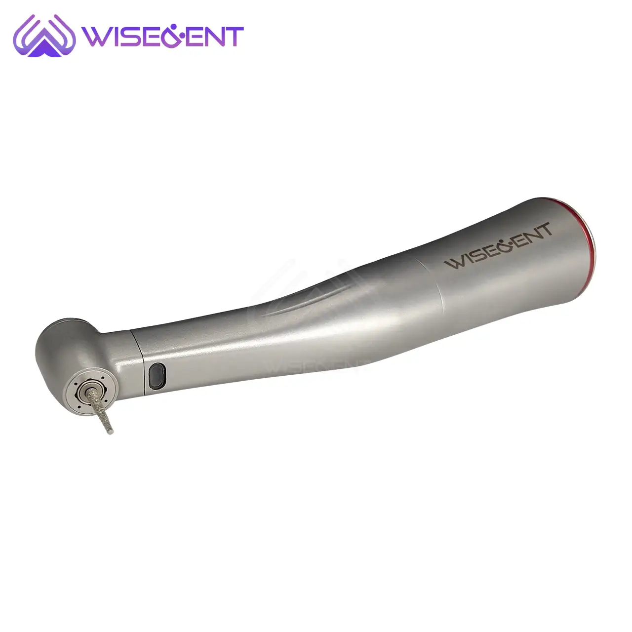 WISEDENT - Low Speed 15 Dental Increasing Handpiece Fiber Optic Contra Angle External/ Internal Water Spray BR-422SS-15 1