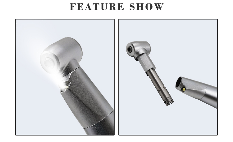 WISEDENT - BR-414K-CAE New Inner Water E-Gennerator Low Speed Contra Angle Ka/vo Type handpiece 8