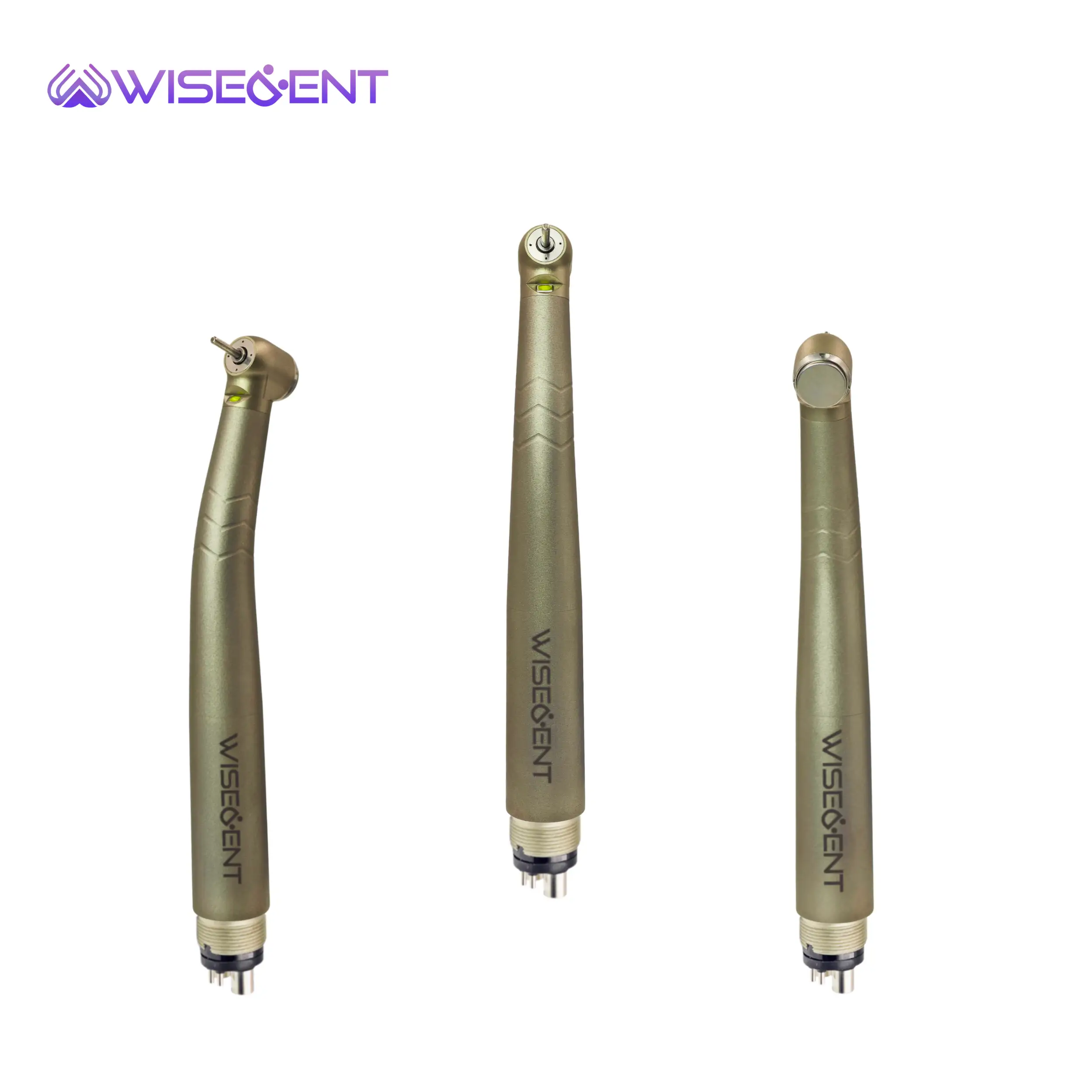 WISEDENT - China Best Quality Handpiece Indestructible E-generator LED High Speed Titanium Handpiece 2/4 holes BR-164T 1