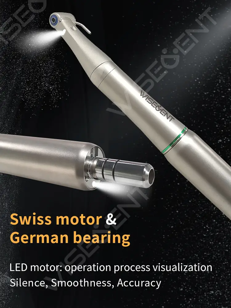 WISEDENT - Oral Health Medic Equipment Dental Implant Oral Surgery Motor Optic LED Handpiece Physio Dispenser BR-100 1