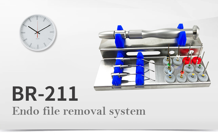 WISEDENT - Dental Instrument Endo File Removal Kit Rotary Files Remover System Three Tips BR-211 10