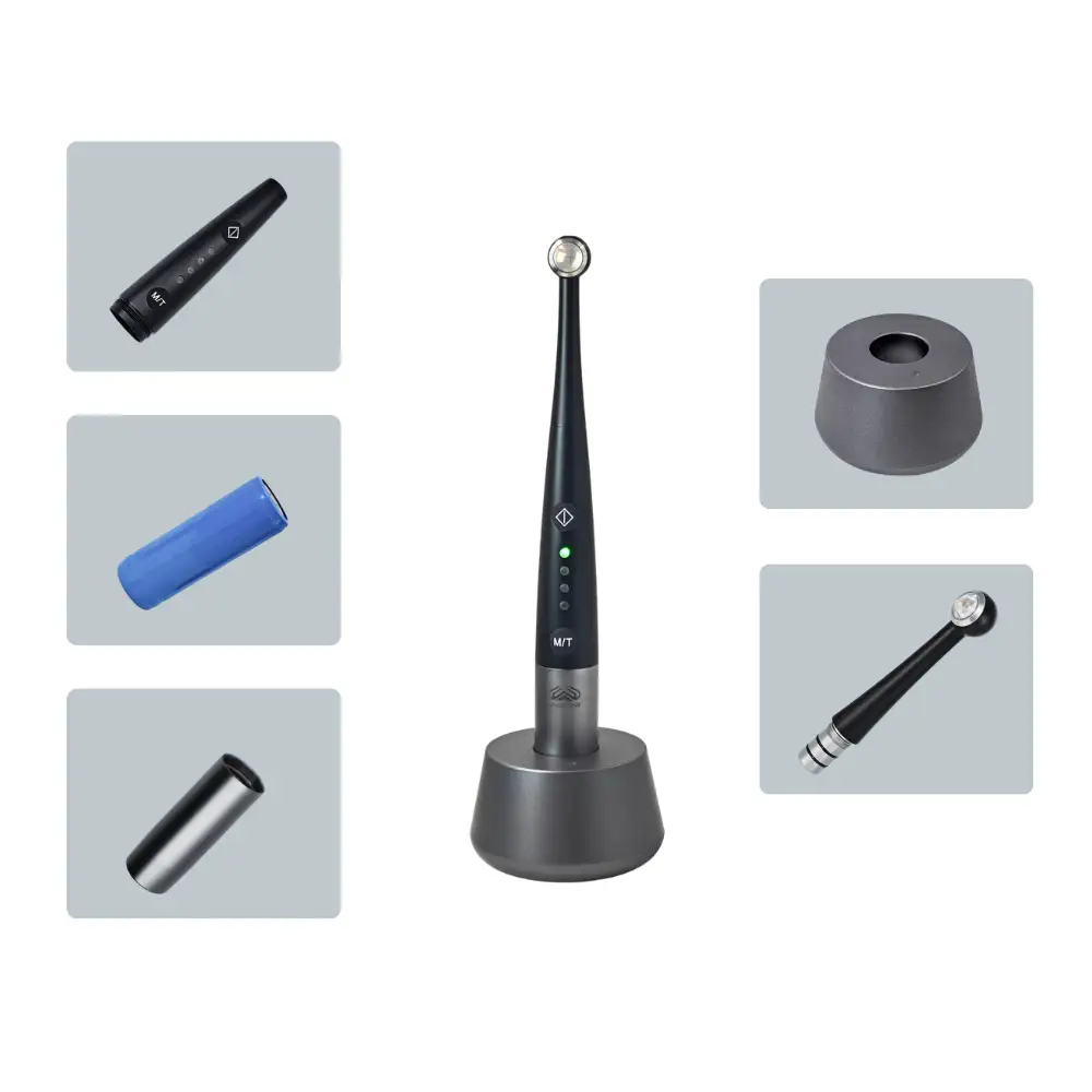 WISEDENT - Dental Equipment Dental 1 Second Led Dental Curing Light Color Blue Cure Dental BR-613 PRO3 1