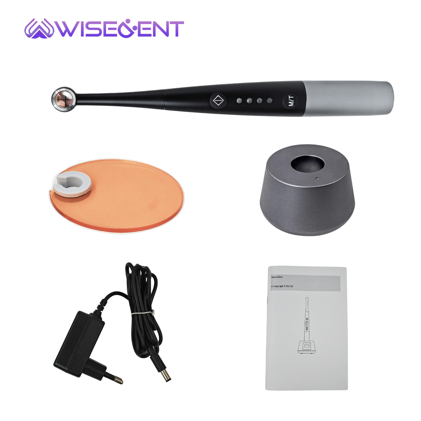 WISEDENT - Dental Equipment Dental 1 Second Led Dental Curing Light Color Blue Cure Dental BR-613 PRO3 15