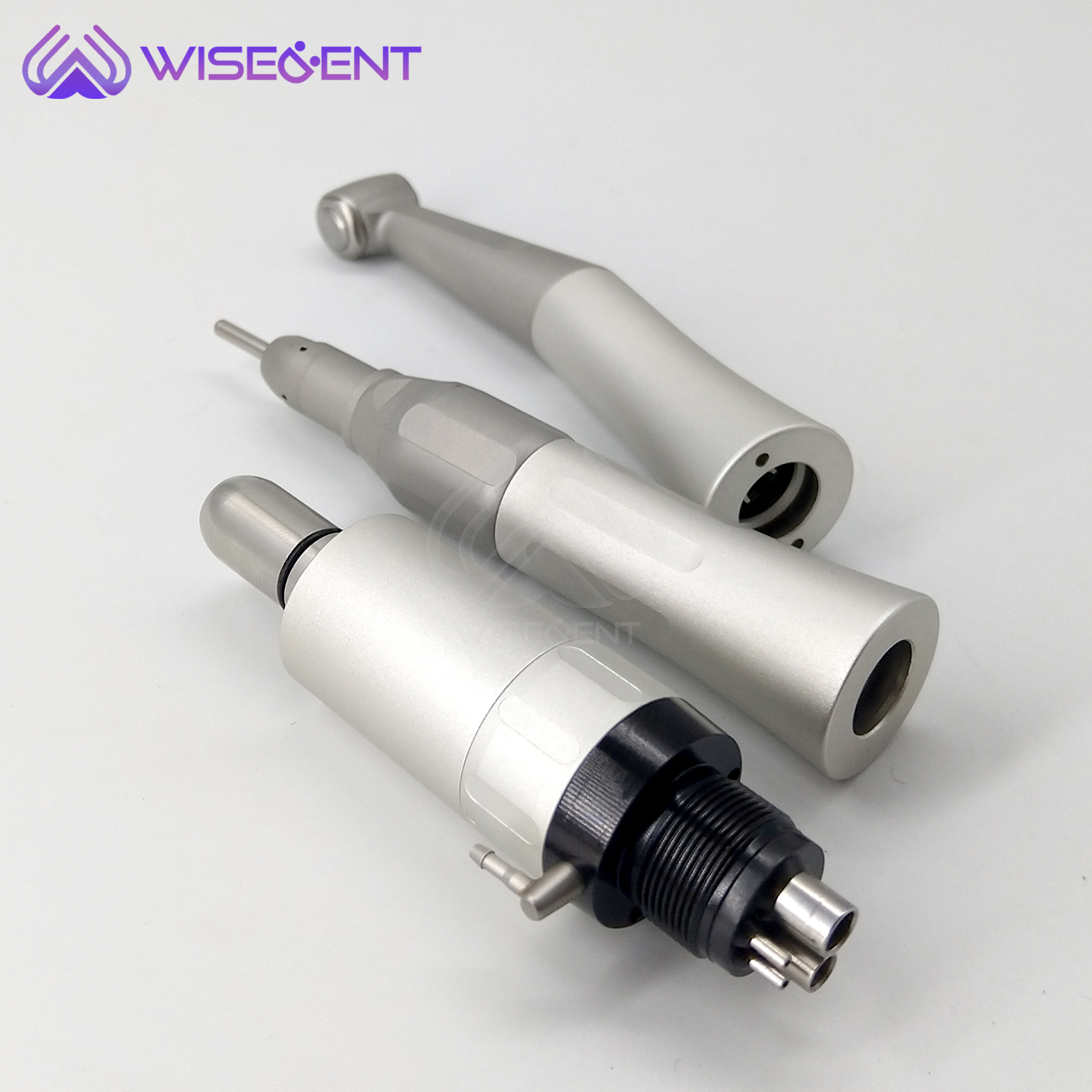 WISEDENT - Low Speed Dental Handpiece External Water Spray Contra angle Air Motor Straight Handpiece BR-414FX 9