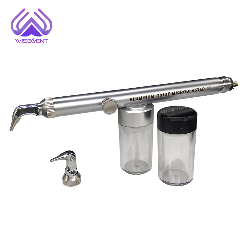 WISEDENT - Dental Equipment Detachable Dental Lab Sandblaster Air Prophy Sandblaster Powder Sandblasting Machine BR-817 11
