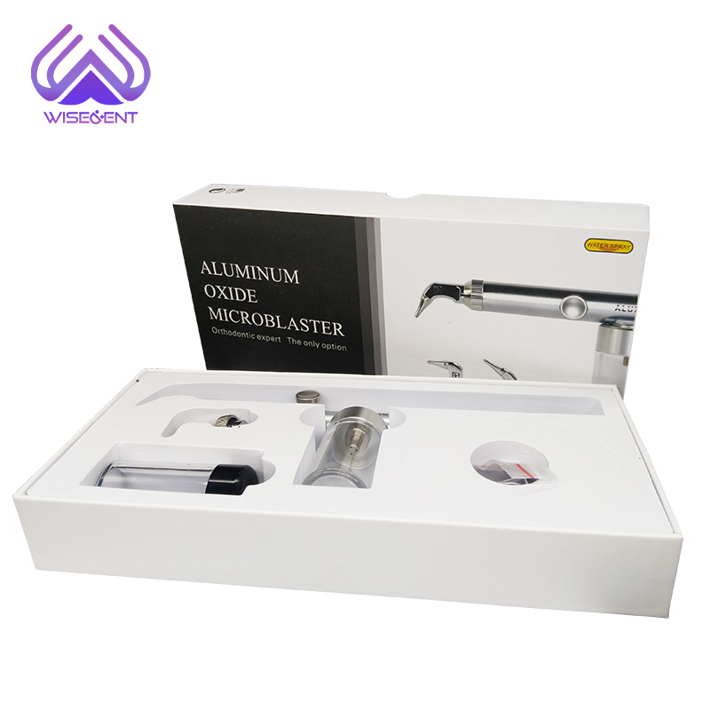 WISEDENT - Dental Equipment Detachable Dental Lab Sandblaster Air Prophy Sandblaster Powder Sandblasting Machine BR-817 14