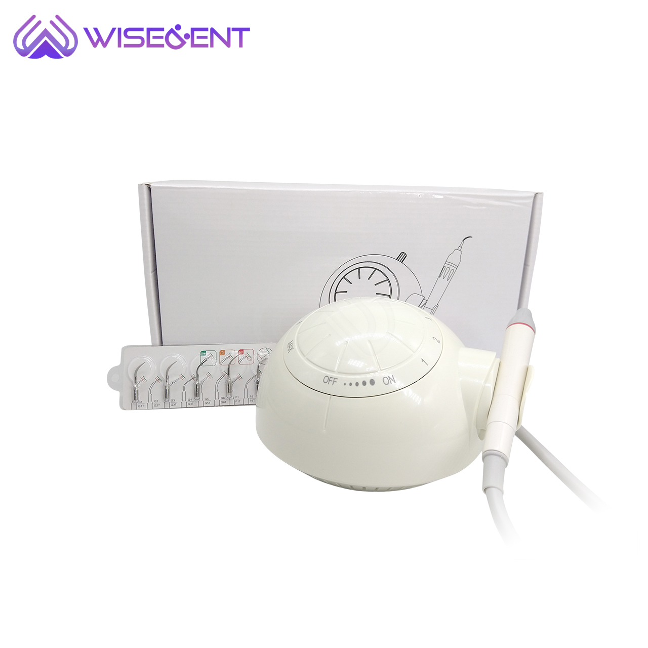 WISEDENT - Dental Equipment Dental Ultrasonic Scaler With Detachable LED Handpiece Piezo-Ceramic Vibrations BR-901 11