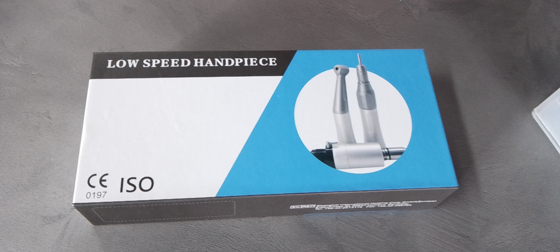 WISEDENT - BR-414-FX Low Speed Air Turbine Straight Contra Angle Handpiece 17